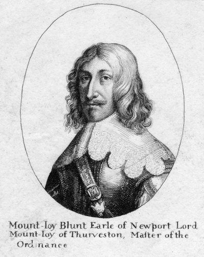 Mountjoy Blount 1597-1666, Primer Conde de Newport, 1800 de Unbekannt