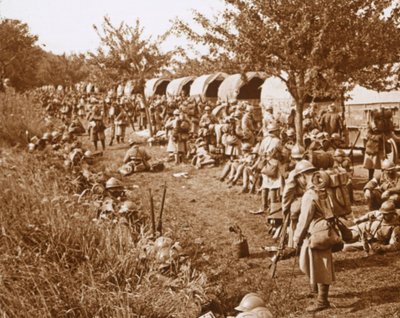 Partiendo, camino a Foix, Francia, c1914-c1918 de Unbekannt