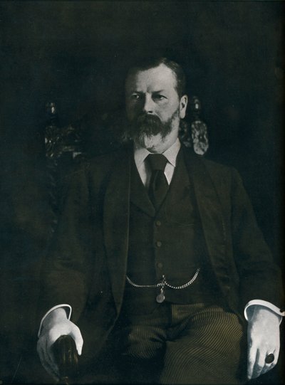 El Sr. Arthur Sanderson en casa, 1901 de Unbekannt