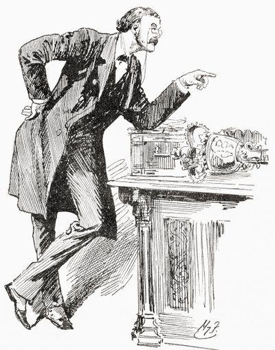 El Sr. Balfour hablando en la Cámara de los Comunes de Unbekannt