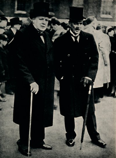 Sr. Chamberlain y Sr. Churchill, 23 de febrero de 1940, 1945 de Unbekannt