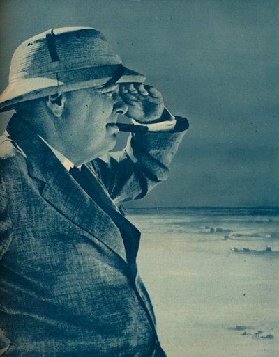 El Sr. Churchill espía al enemigo, 1942 de Unbekannt