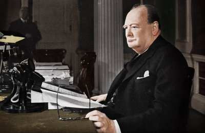 Transmisión del Día de la Victoria de Churchill, 1945 1955 de Unbekannt