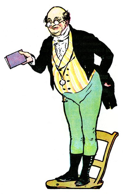 Mr Pickwick, de Los papeles póstumos del Club Pickwick de Charles Dickens, 1912 de Unbekannt