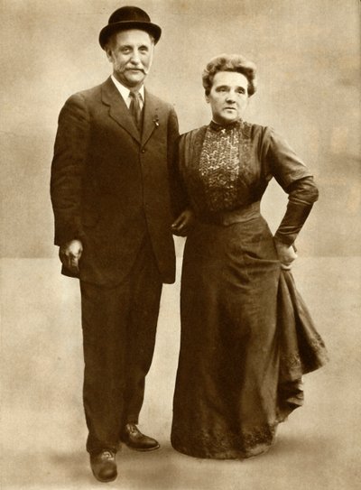 El Sr. y la Sra. George Lansbury en 1910, 1935 de Unbekannt