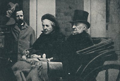 El Sr. y la Sra. Gladstone conduciendo por Glasgow en las elecciones generales de 1892, 1900 de Unbekannt