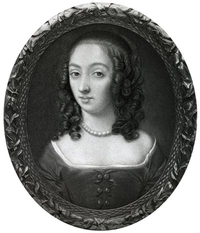 Sra. Claypole Elizabeth Cromwell, segunda hija de Oliver Cromwell, siglo XVII, 1899 de Unbekannt