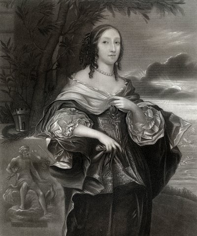 Sra. Claypole Elizabeth Cromwell, segunda hija de Oliver Cromwell, siglo XVII, 1899 de Unbekannt