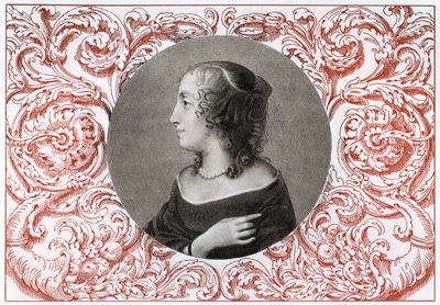 Sra. Claypole Elizabeth Cromwell, segunda hija de Oliver Cromwell, siglo XVII, 1899 de Unbekannt
