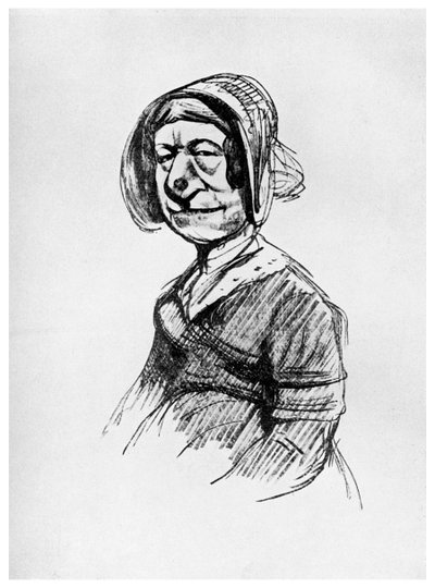 Mrs Grundy: retrato de una londinense, siglo XIX 1956 de Unbekannt