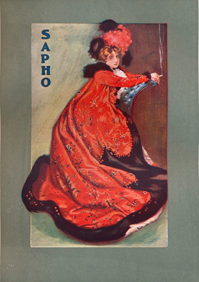 Sra. Olga Nethersole en Sapho, c1900 de Unbekannt