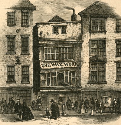 Museo de cera de la Sra. Salmons, Fleet Street - Palacio de Enrique VIII y el Cardenal Wolsey, 1897 de Unbekannt