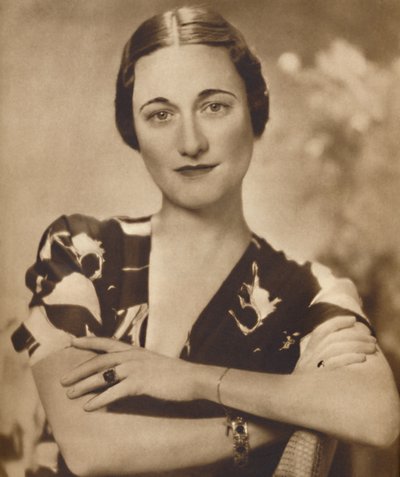 Sra. Simpson: Un retrato de estudio, 1937 de Unbekannt