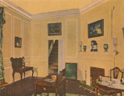 Sala de estar de la Sra. Washington, 1946 de Unbekannt