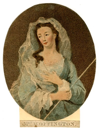Sra. Woffington, c1760 de Unbekannt