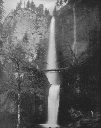 Cataratas Multnomah, siglo XIX de Unbekannt