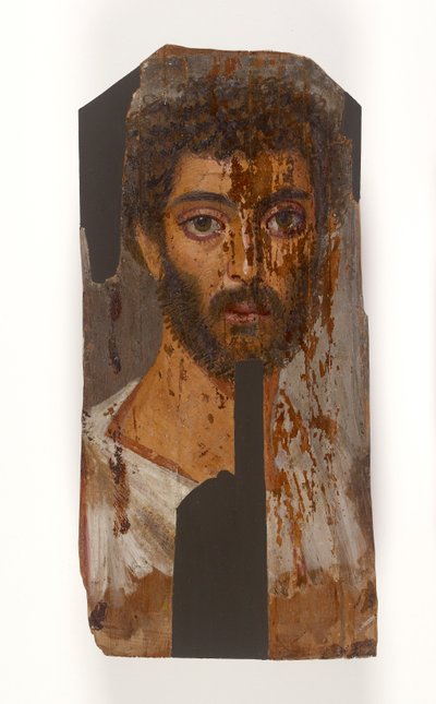 Retrato de momia, siglo II de Unbekannt
