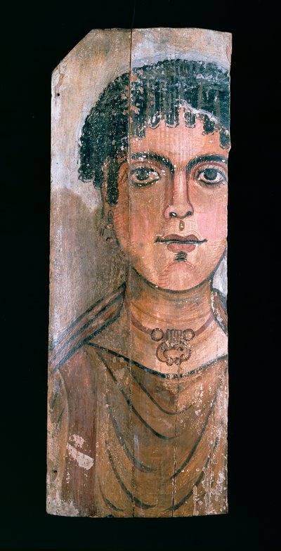 Retrato de momia, 90-110 d.C. de Unbekannt