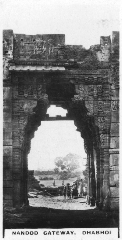 Puerta de Nandod, Dhabhoi, India, c1925 de Unbekannt