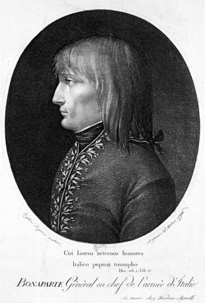 Napoleón Bonaparte, siglo XIX de Unbekannt