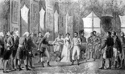 Napoleón Bonaparte es proclamado Emperador de los Franceses en Saint-Cloud, 18 de mayo de 1804, 1882-1884 de Unbekannt
