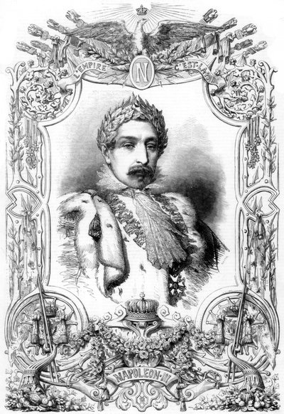 Napoleón III, Emperador de Francia, 1853 de Unbekannt
