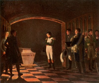 Napoleón I en la tumba de Federico el Grande, 27 de octubre de 1806, 1936 de Unbekannt