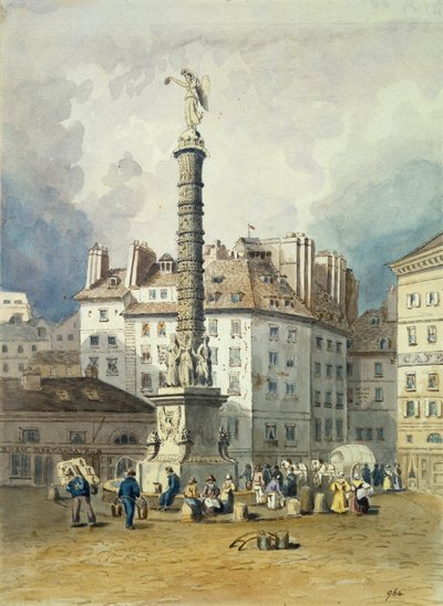 Columna de Napoleón, Place du Chatelet, París, siglo XIX de Unbekannt