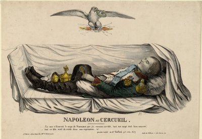 El ataúd de Napoleón, c. 1840 de Unbekannt