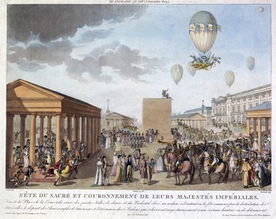Celebraciones de la coronación de Napoleón, 3 de diciembre de 1804 de Unbekannt