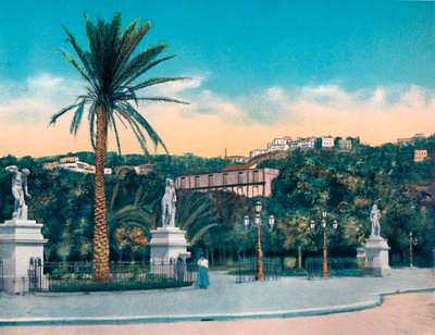 Nápoles - Entrada Villa Comunale, c. 1900 de Unbekannt