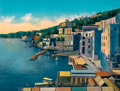 Nápoles - Posillipo, c. 1900 de Unbekannt