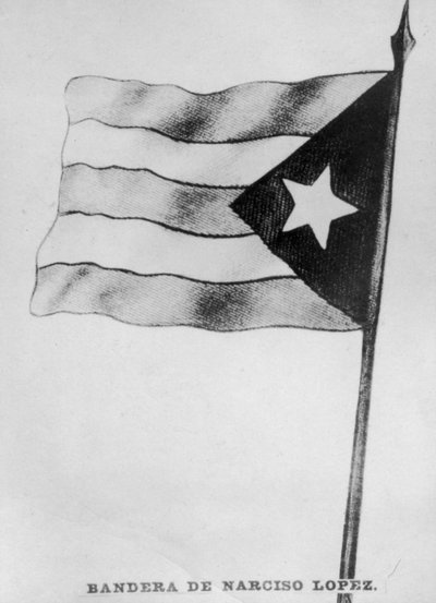 Bandera de Narciso López de Unbekannt
