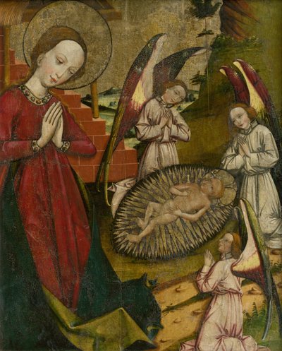 Nacimiento de Jesús (Adoración), Fragmento de ala de altar de Spišská Stará Ves de Unbekannt