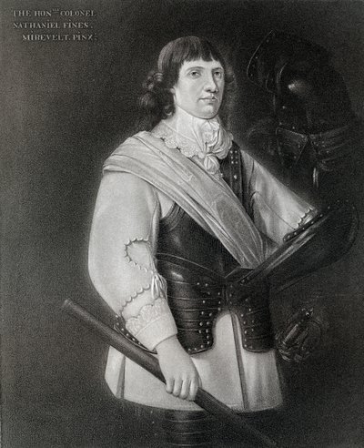 Nathaniel Fiennes, c1608-1669, político inglés, siglo XVII, 1899 de Unbekannt