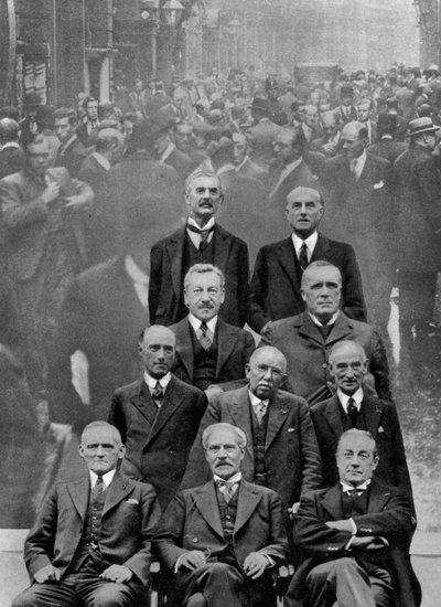 Gobierno Nacional compuesto por miembros de los tres principales partidos políticos, 1931 1937 de Unbekannt