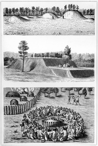 Sitios arqueológicos nativos americanos, EE.UU., 1901 de Unbekannt