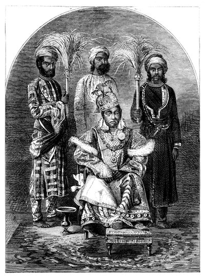 Nawab Sikandar, la Begum de Bhopal, 1863 de Unbekannt