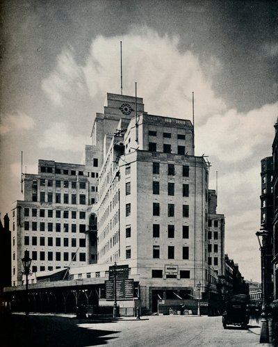 Casi terminado: Las nuevas oficinas del Ferrocarril Subterráneo, 1929 de Unbekannt