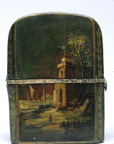 Neceser con frascos de perfume, principios de 1800 de Unbekannt
