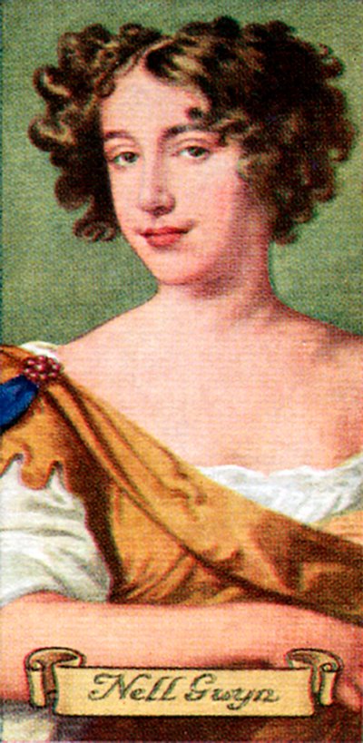 Nell Gwyn, de una serie de tarjetas de cigarrillos, 1935 de Unbekannt