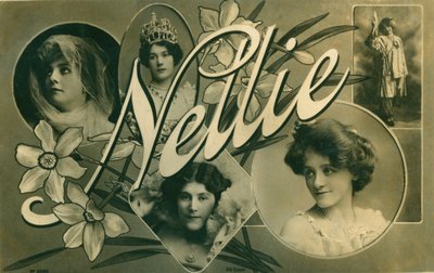 Nellie, postal de la actriz eduardiana Nellie Stewart de Unbekannt