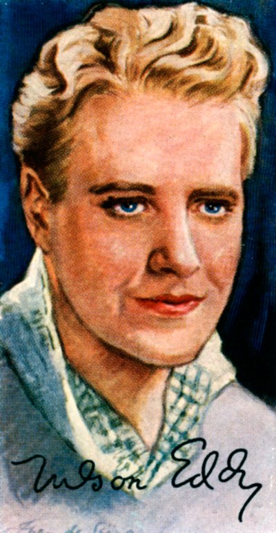 Nelson Ackerman Eddy, 1901-1967, cantante y actor de cine estadounidense, siglo XX de Unbekannt