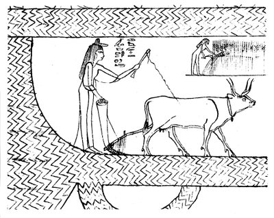 Nesitanebtashru arando y cosechando, c1025 a.C. de Unbekannt