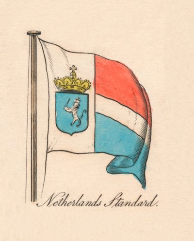 Estandarte de los Países Bajos, 1838 de Unbekannt
