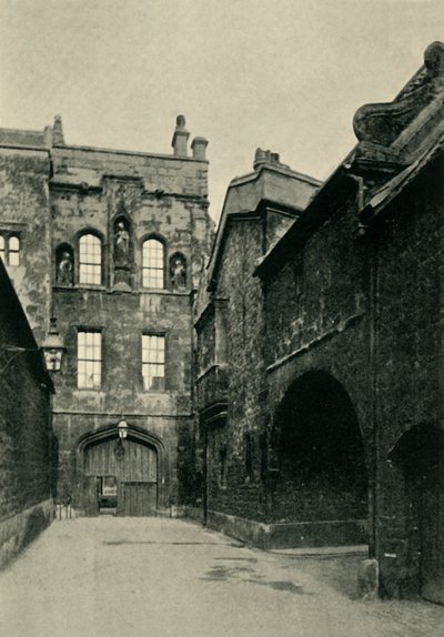 Puerta y carril de New College, 1902 de Unbekannt