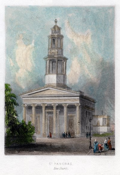 Nueva iglesia, St Pancras, Londres de Unbekannt