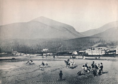 Newcastle, Co. Down. - La Playa, con Slieve Donard, 1895 de Unbekannt