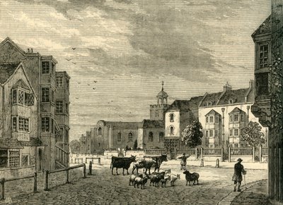Newington Butts en 1820, c. 1878 de Unbekannt