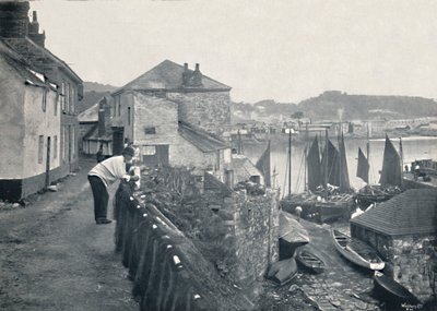 Newlyn - Vista del Pueblo y el Puerto de Unbekannt